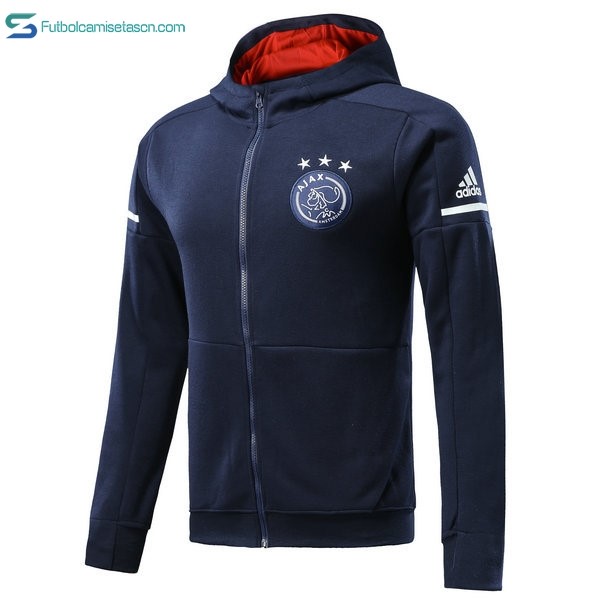 Sudaderas Con Capucha Ajax Niños 2017/18 Azul